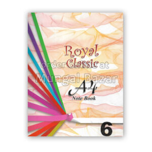 ROYAL CLASSIC SPIRAL A4 NOTEBOOK 6 SIZE 12.5″X10″ PAGES: 300