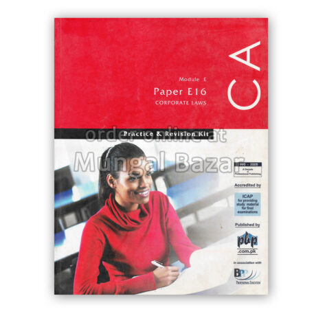 CA MODULE E PAPER E16 CORPORATE LAWS PRACTICE & REVISION KIT