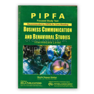 PIPFA BUSINESS COMMUNICATION & BEHAVIORAL STUDIES INTERMEDIATE LEVEL