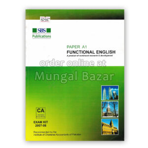 CA PAPER A1 FUNCTIONAL ENGLISH EXAM KIT 2007-08