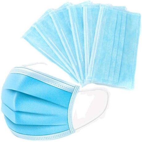 A.S.L 3 PLY SURGICAL DISPOSABLE FACE MASK 10 PCS