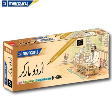 MERCURY FIBRE URDU MARKER PACK OF 10