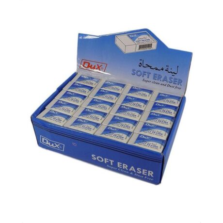 DUX SOFT ERASER D-2002 SUPER CLEAN & DUST FREE PACK OF 12