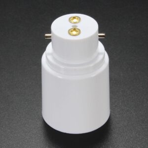 B22 TO E27 SCREW SOCKET LED HALOGEN LIGHT BULB LAMP HOLDER CONVERTER ADAPTER