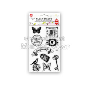 DIY TRANSPARENT SILICONE CLEAR PARTY SERIES STAMP FOR KIDS SCRAPBOOK GIFT CARDS DECORATION