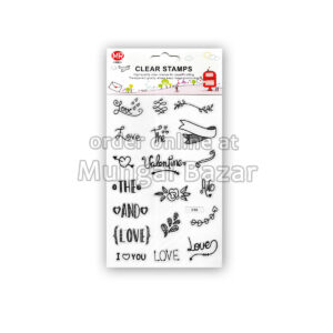 DIY TRANSPARENT SILICONE CLEAR PARTY SERIES STAMP FOR KIDS SCRAPBOOK GIFT CARDS DECORATION