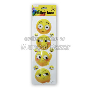 8D SMILEY FACE STICKERS