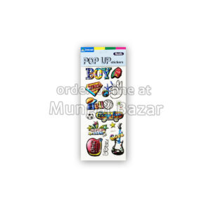 HIGH QUALITY POP UP METALLIC STICKERS