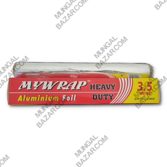 MYWRAP ALUMINIUM FOIL HEAVY DUTY 3.5 METER (3.79YDSx12 INCH)