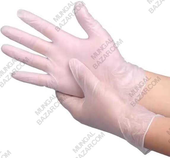 DISPOSABLE GLOVES PACK OF 100 PIECES