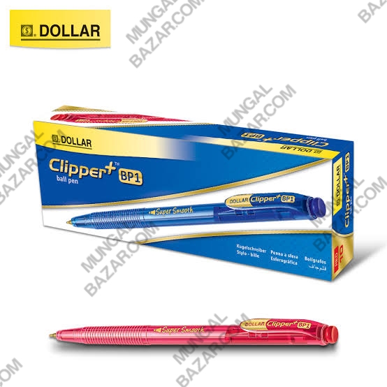 DOLLAR CLIPPER BP1 PACK OF 10 COLOR: RED