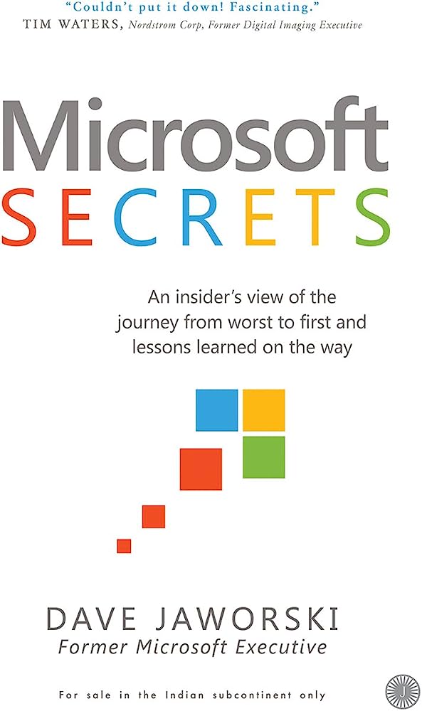 MICROSOFT SECRETS BY DAVE JAWORSKI