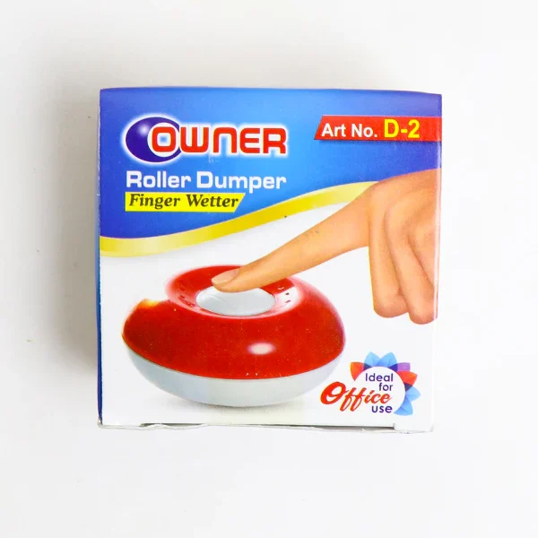 OWNER ROLLER DUMPER FINGER WETTER ART NO. D-2