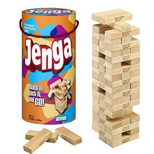 WOOD BLOCK GAME JENGA 54 HARD WOOD BLOCKS