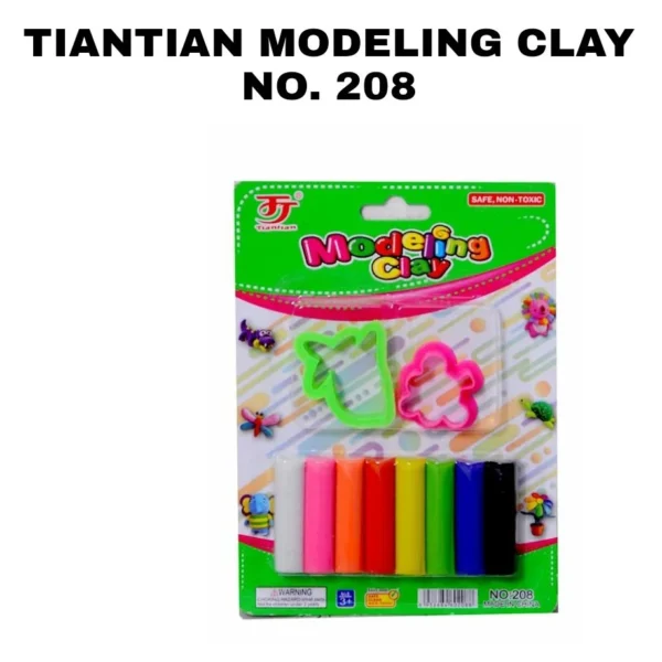 MODELING CLAY 12 COLORS