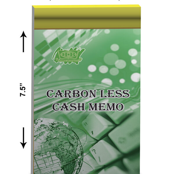 Carbon-less Cash Memo 1/10