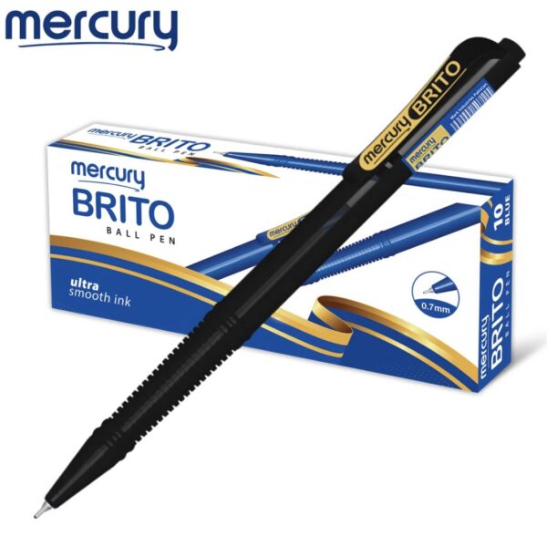 Mercury Brito Ball Pen Pack of 10 Pcs