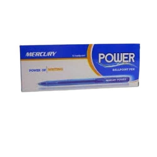 Mercury Power ball pen blue pack of 10