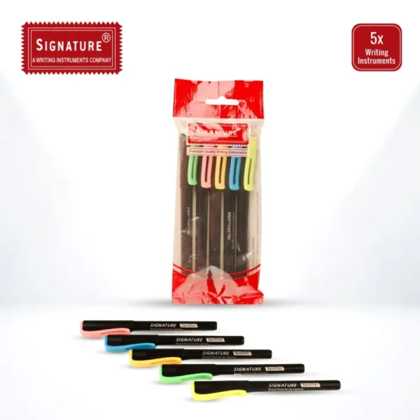 Pack of 5 Signature Spotliters (multicolored highlighter)