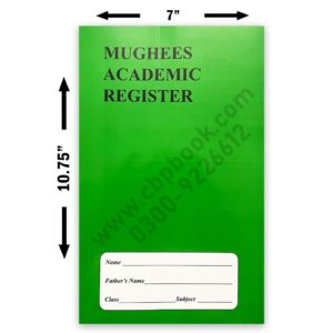 School / College Card Bind Register 63 gsm Local Offset Paper